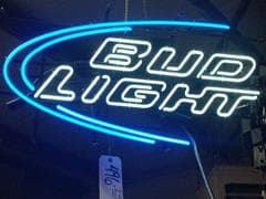 Bud Light Neon Bar Sign