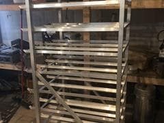 Heavy Duty Commercial Can Rack