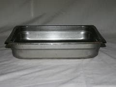 Stainless Steel 1/2 Pan (2" Deep)